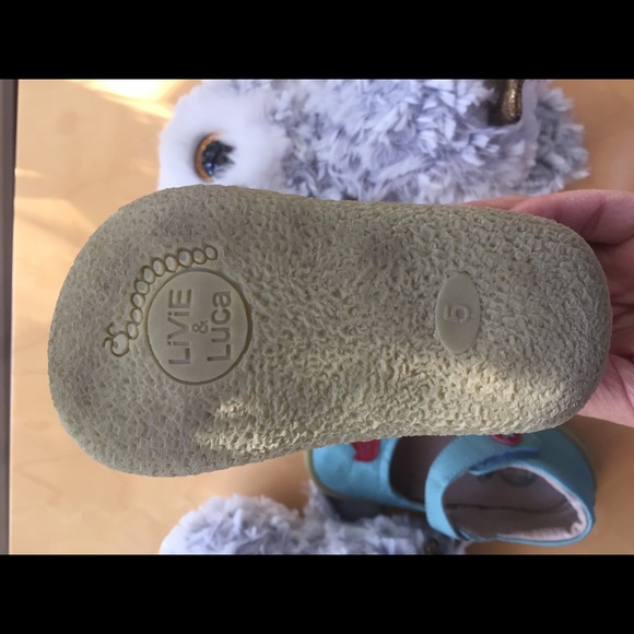 Size 5 Livie & Luca Pio Pio *robins egg blue* rare - Picture 8 of 8